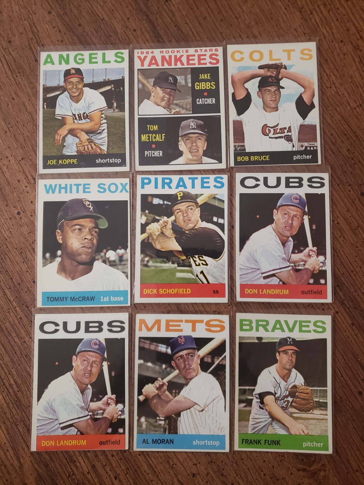 1964 TOPPS BASEBALL YOU PICK #201 - #370 ****FREESHIPPING****