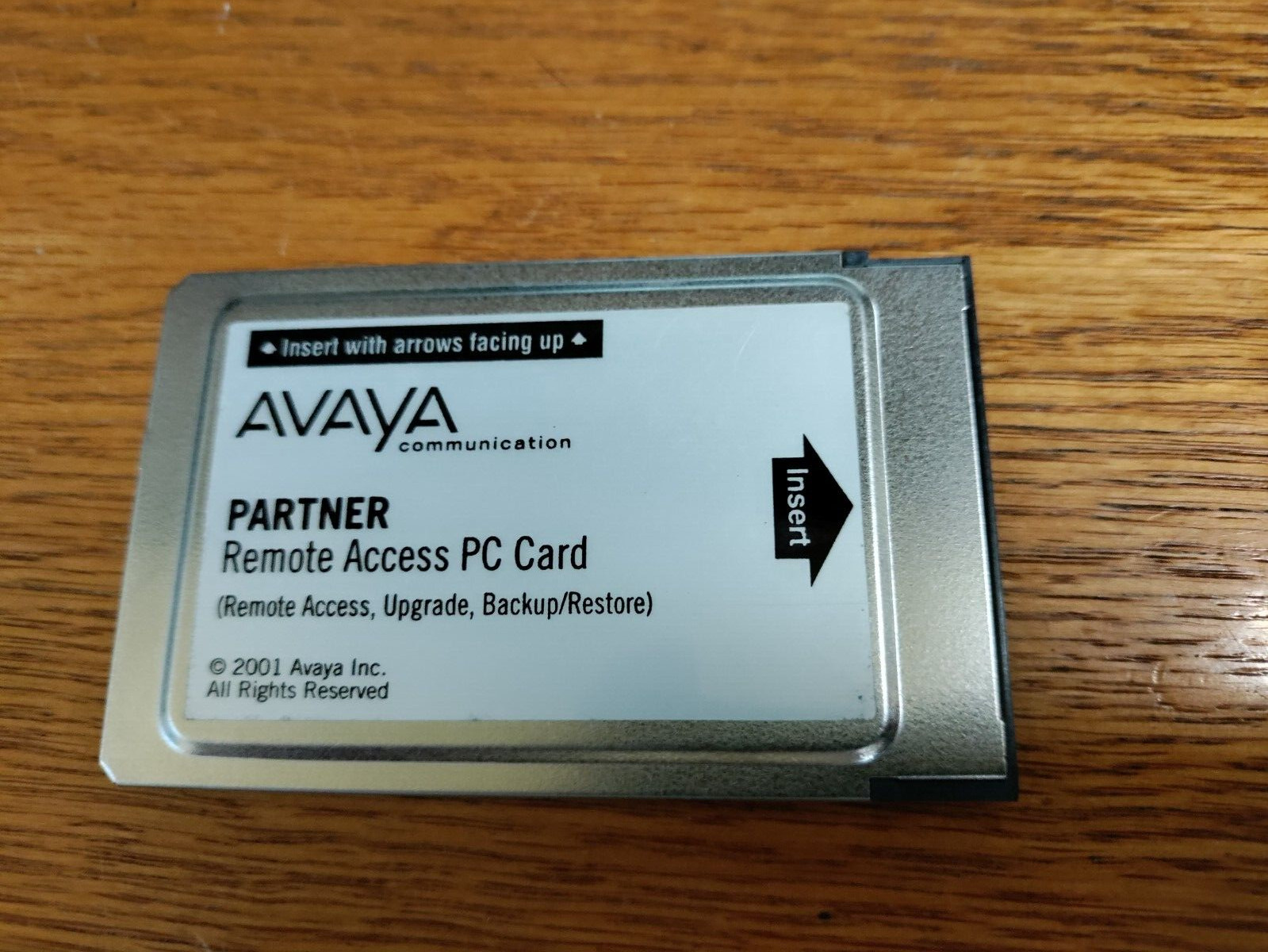 1 Avaya Lucent ACS Partner Remote Access PC Card 12G2 108468521 "tested"