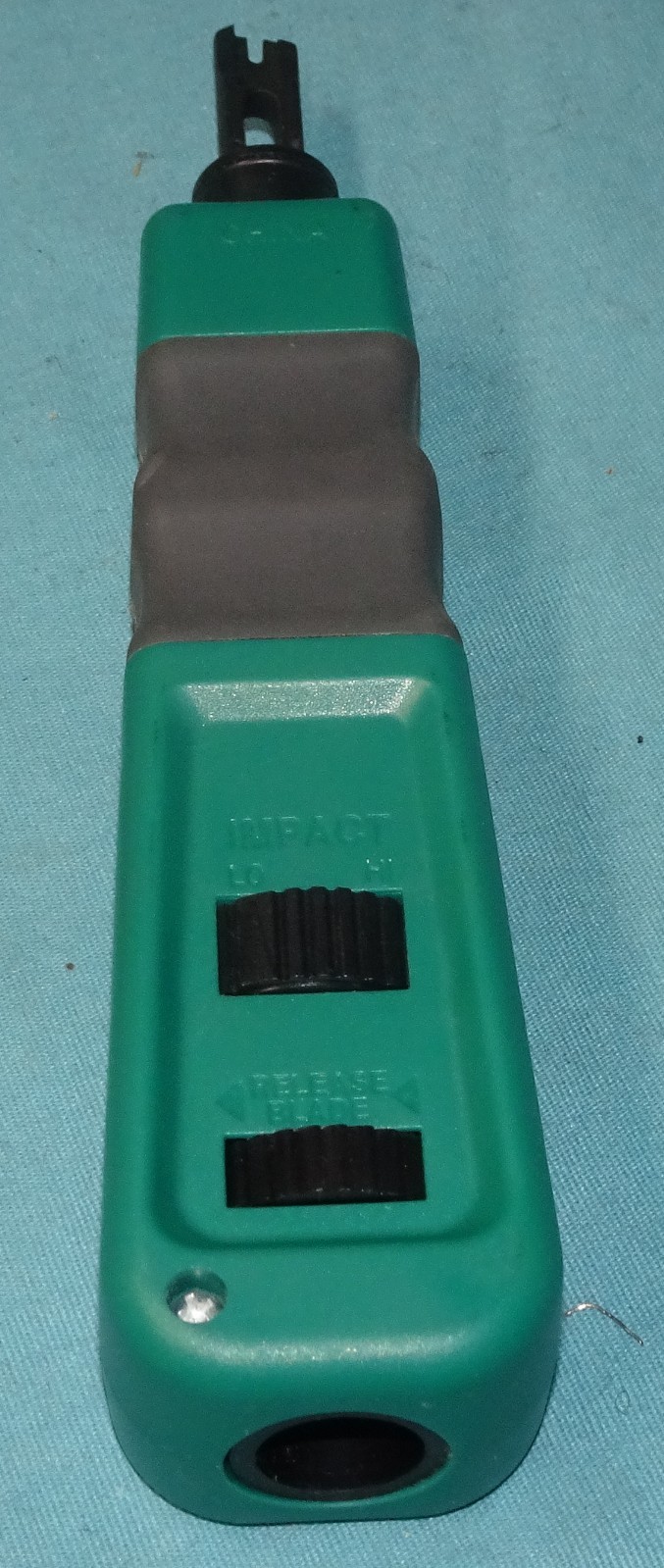 == Commercial Electric Impact Punch Down Tool with 110 Blade # 898 110