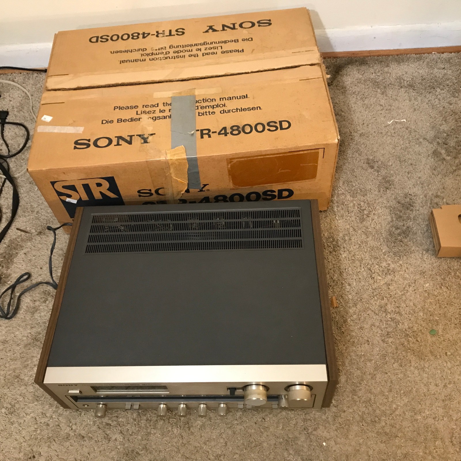 Vintage Sony STR-4800SD Stereo Receiver