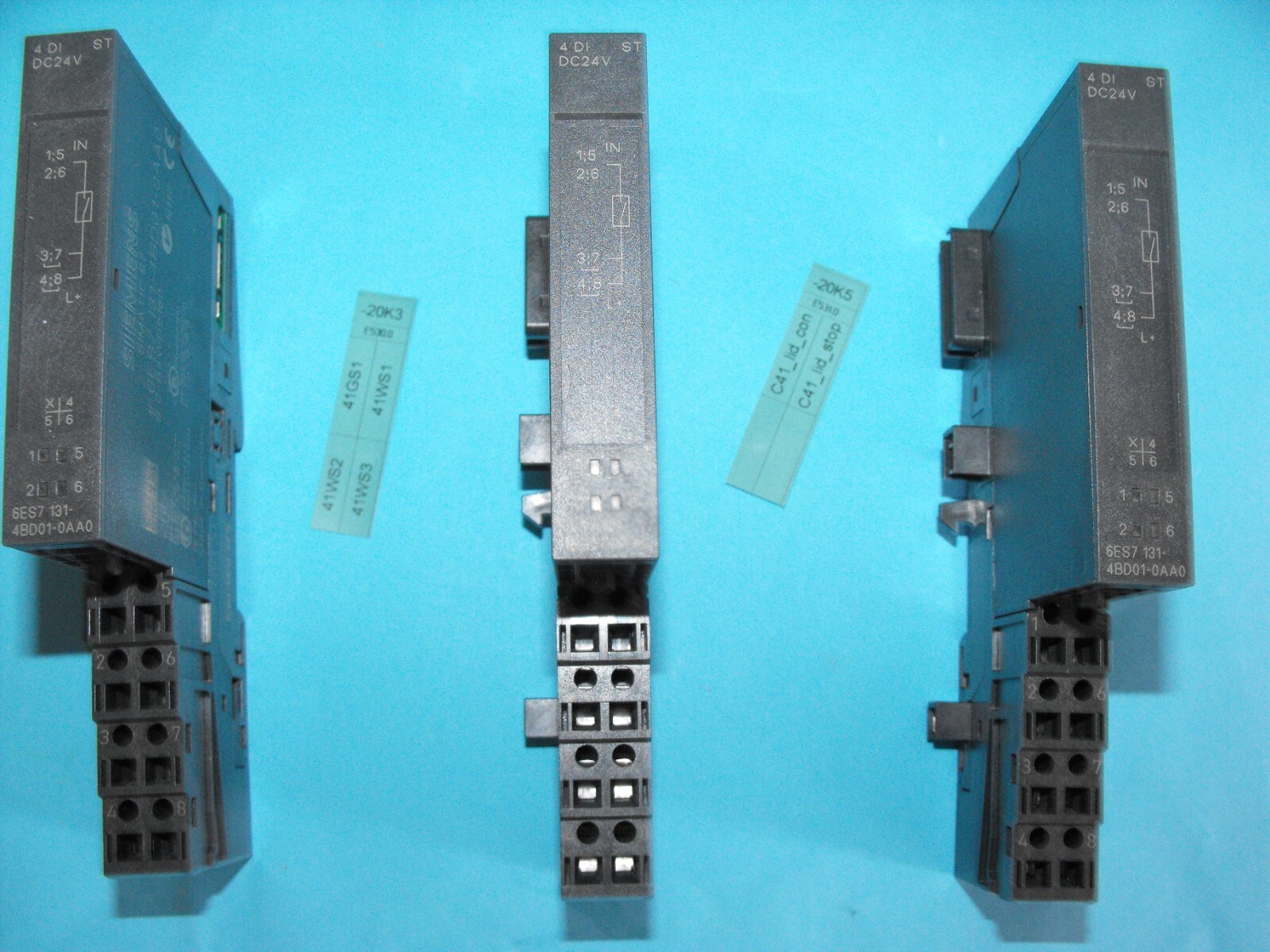 Siemens 6ES7131-4BD01-0AA0+TM-E15C24-01 Terminal Module.USED