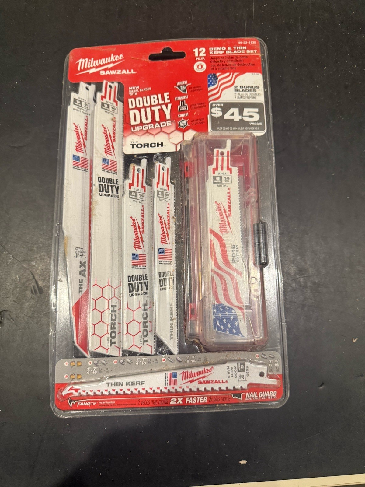Milwaukee Sawzall 12 Piece Set