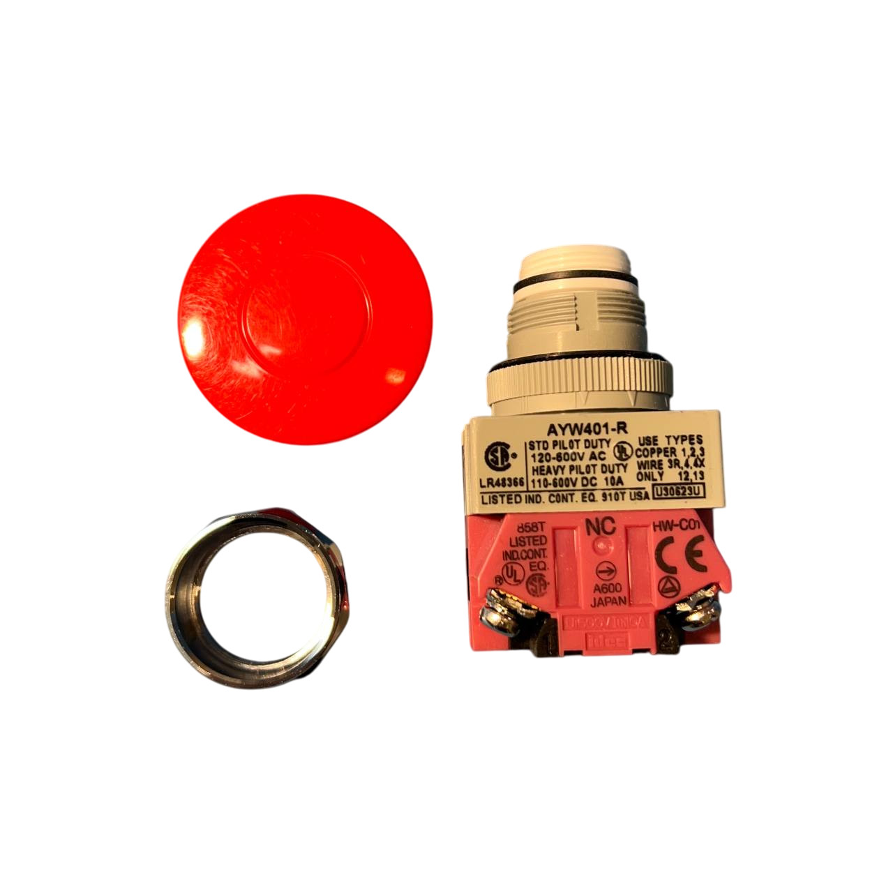 Idec AYW401-R / AYW401R Emergency Stop Switch - New in box