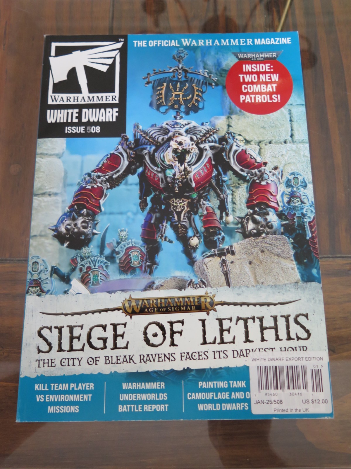 WHITE DWARF ISSUE 508 WITH INSERTS WARHAMMER 40,000 40K GAMES WORKSHOP