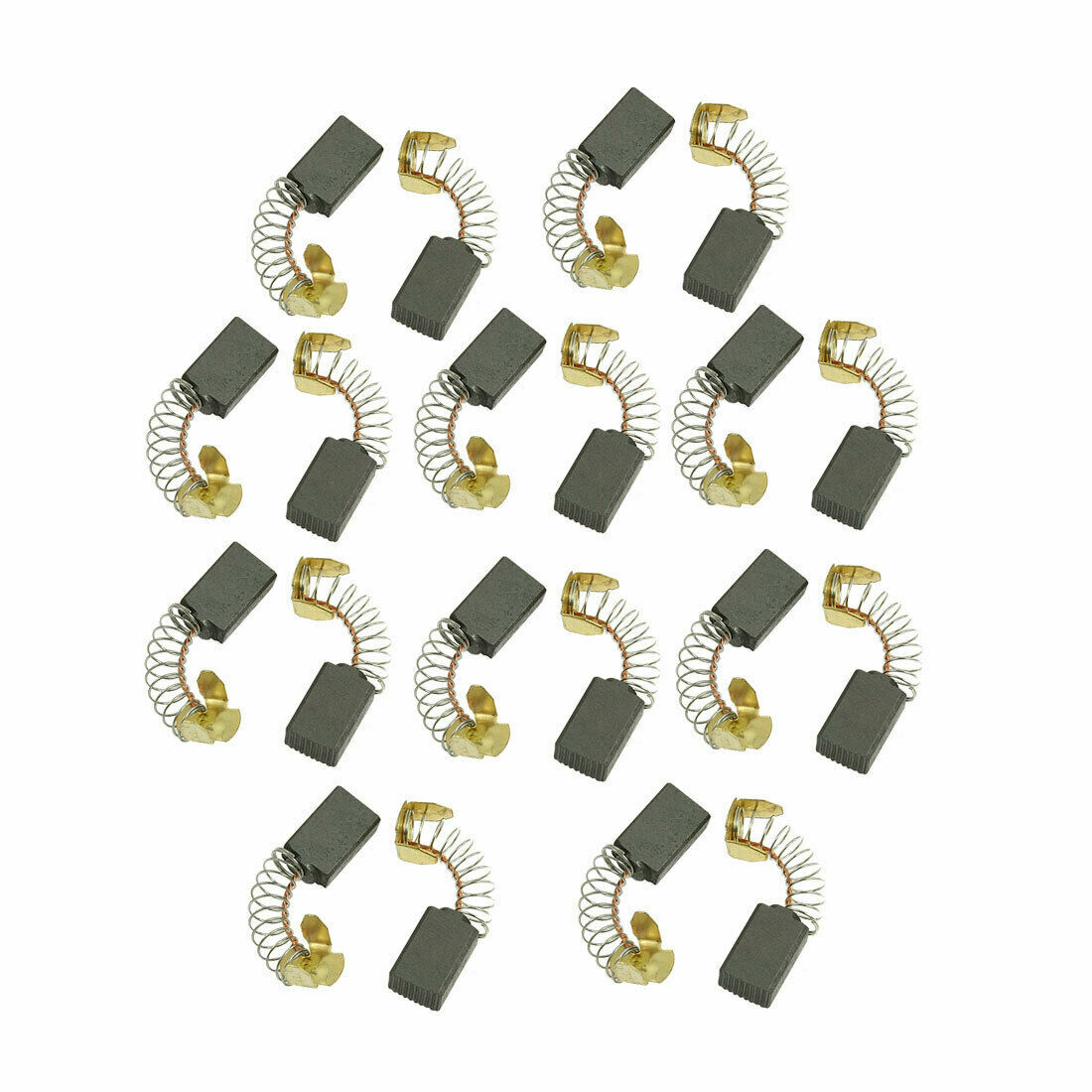 10 Pairs 3/5" x 2/5" x 6/25" Electric Motor Carbon Brushes ✦KD