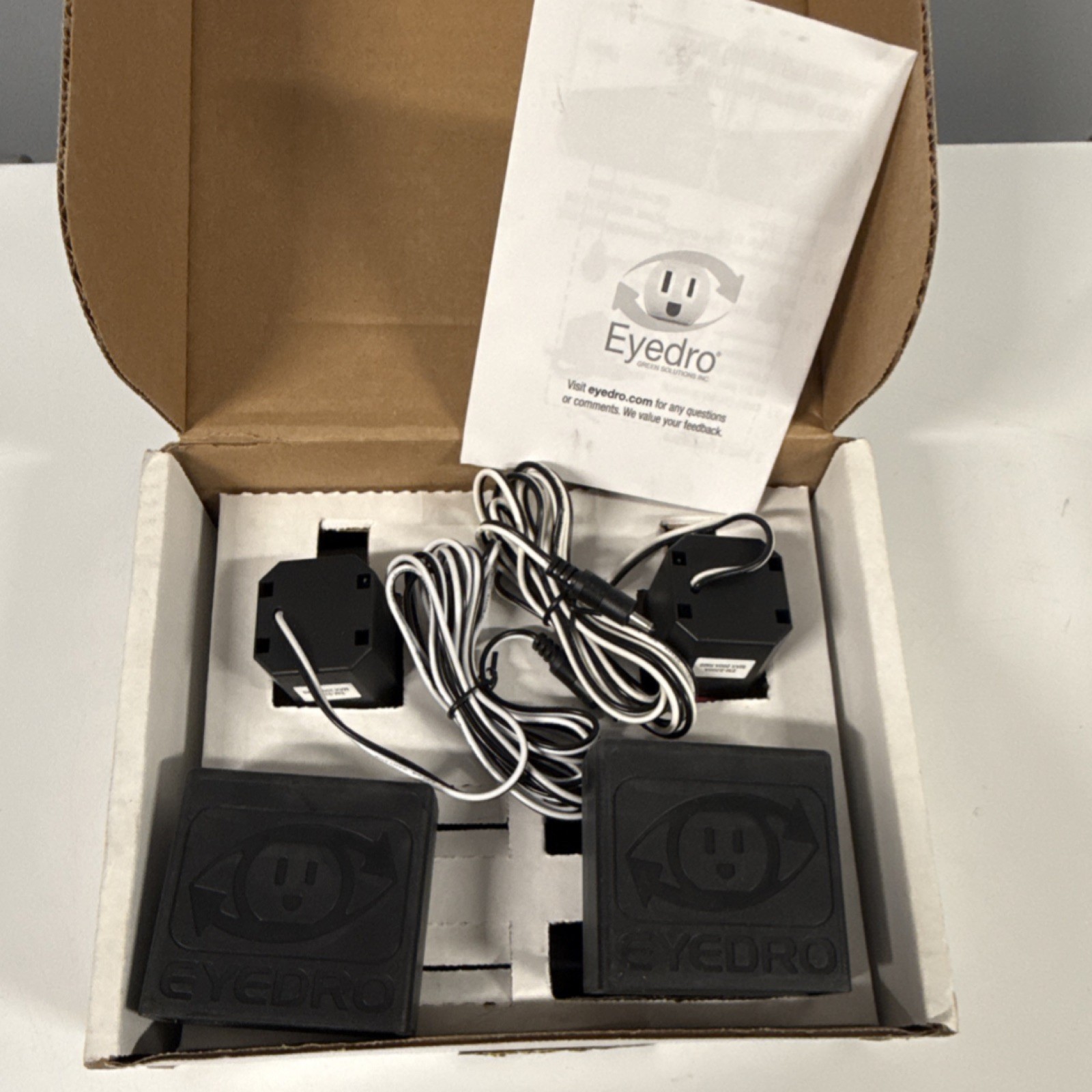2 Pack Eyedro EHWEM1 Wireless Electricity Monitoring System, 200A 300VAC 1-Phase
