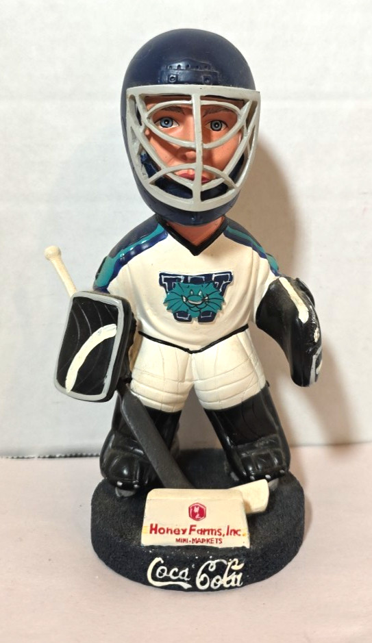 Curtis Sanford WORCESTER ICECATS AHL Bobblehead SGA Hockey Goalie Bobble RARE