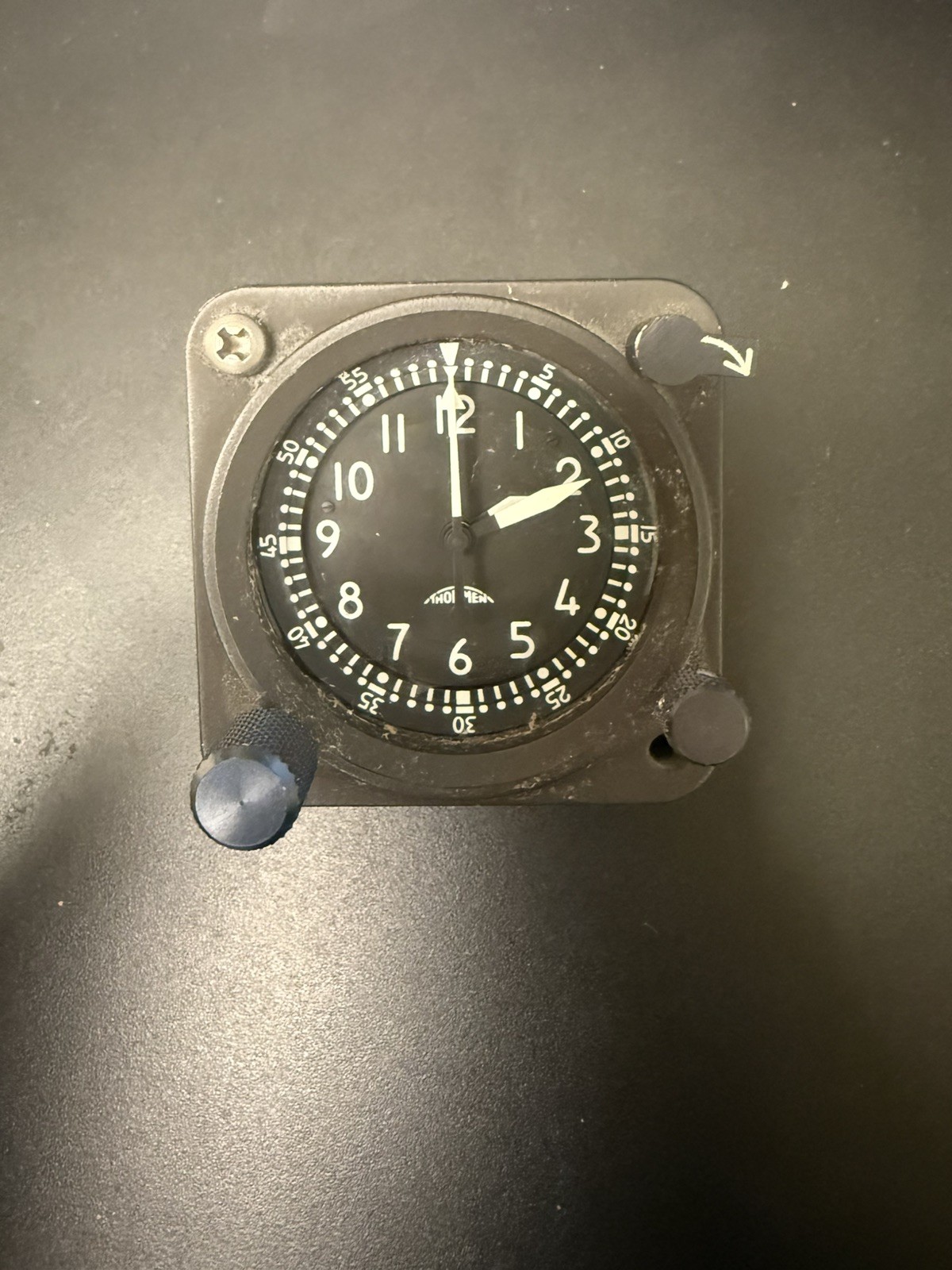 Revue Thommen Aircraft Chronograph Analog Swiss Made Clock B18-945.22.28.2.A
