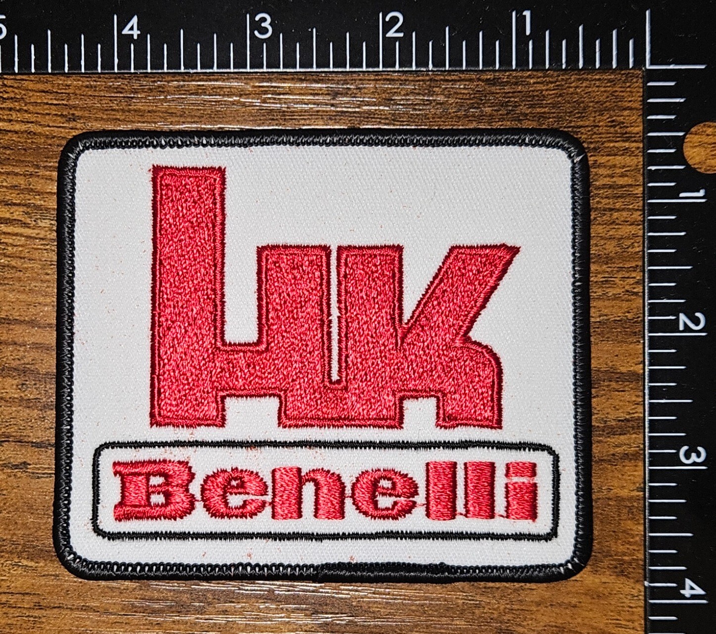HK Benelli Shot Gun Manufacturer Company Shooting Sports Brand Patch