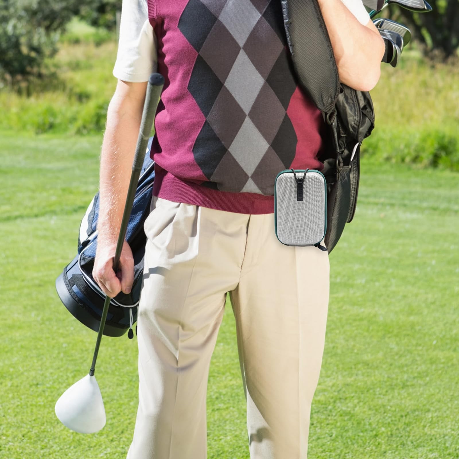 Golf Rangefinder Hard Shell Case, Hard Golf Rangefinder Case Universal Range ...