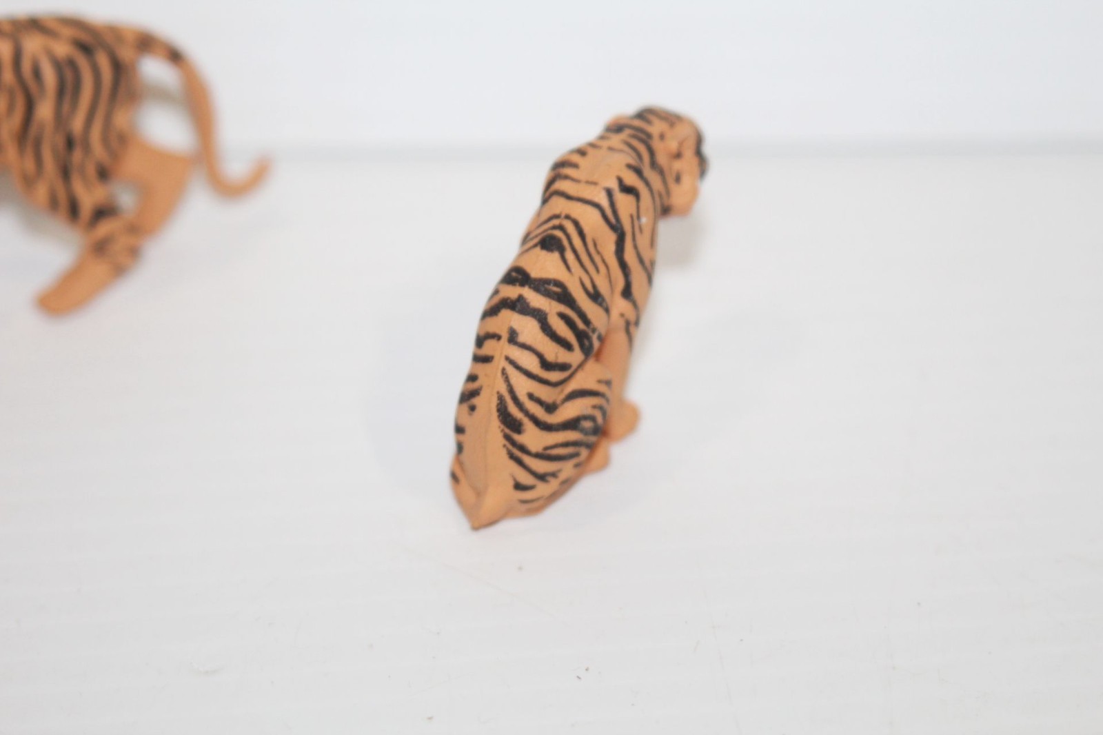 Vintage 1970s Britains Plastic Zoo Animals - Set of 2 Tiger (England) Toy Figure