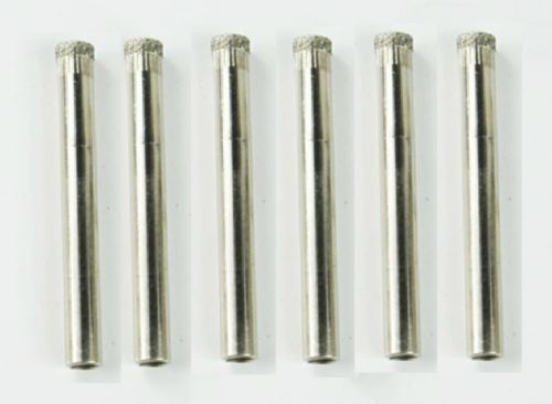 10piece 3mm ( 1/8" inch ) Diamond coated drill bit hole saw core drills M1586 QL