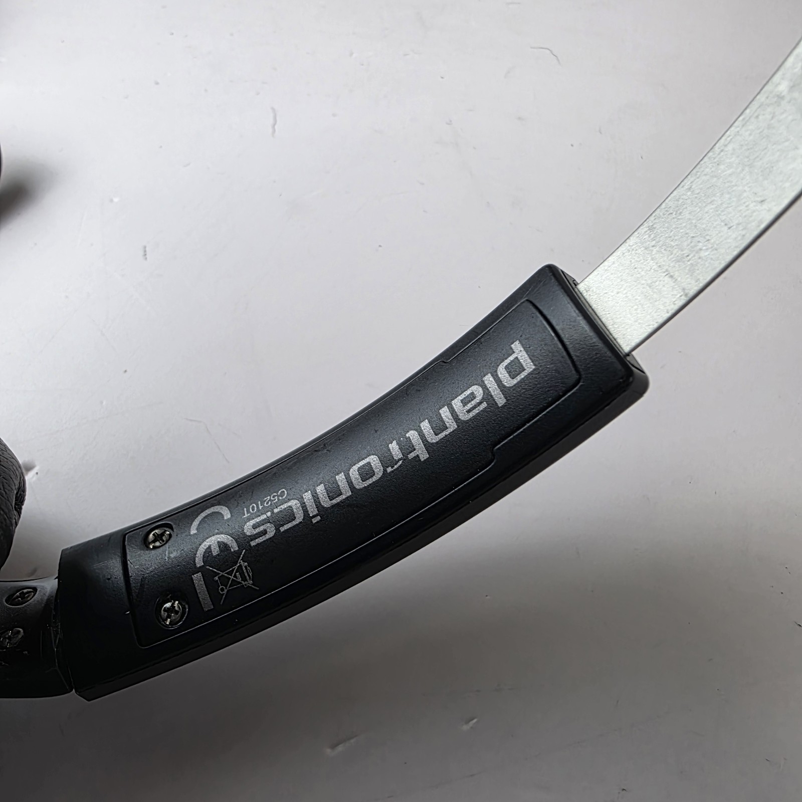 Plantronics Poly Blackwire C5210T 3.5mm Wired Headset Tested Works