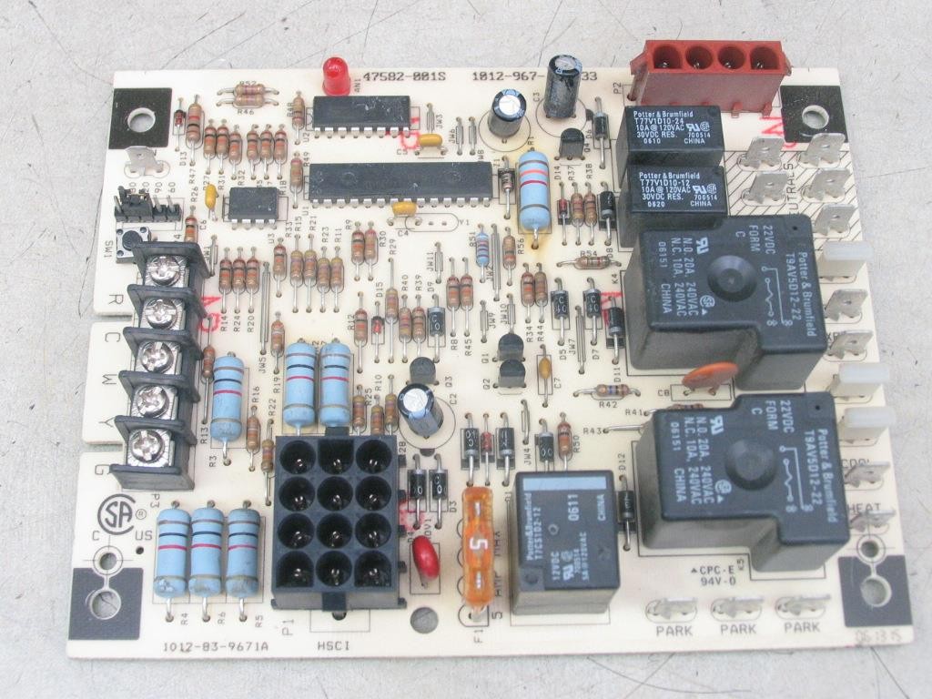 LENNOX 47582-001S Honeywell 1012-967-I Furnace Control Circuit Board