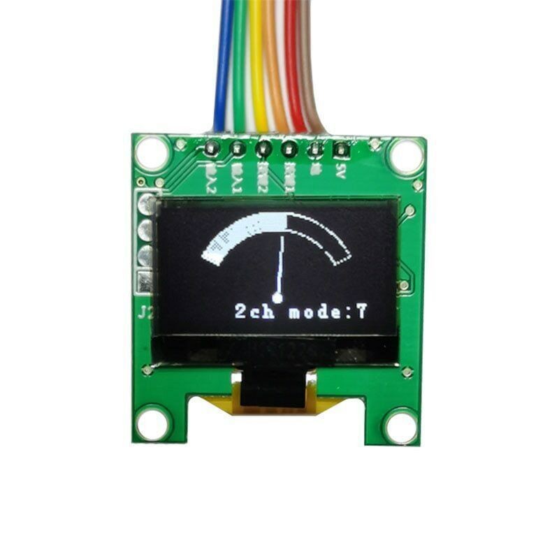 0.96” OLED Music Spectrum Display Analyzer Audio Level Indicator Miniature