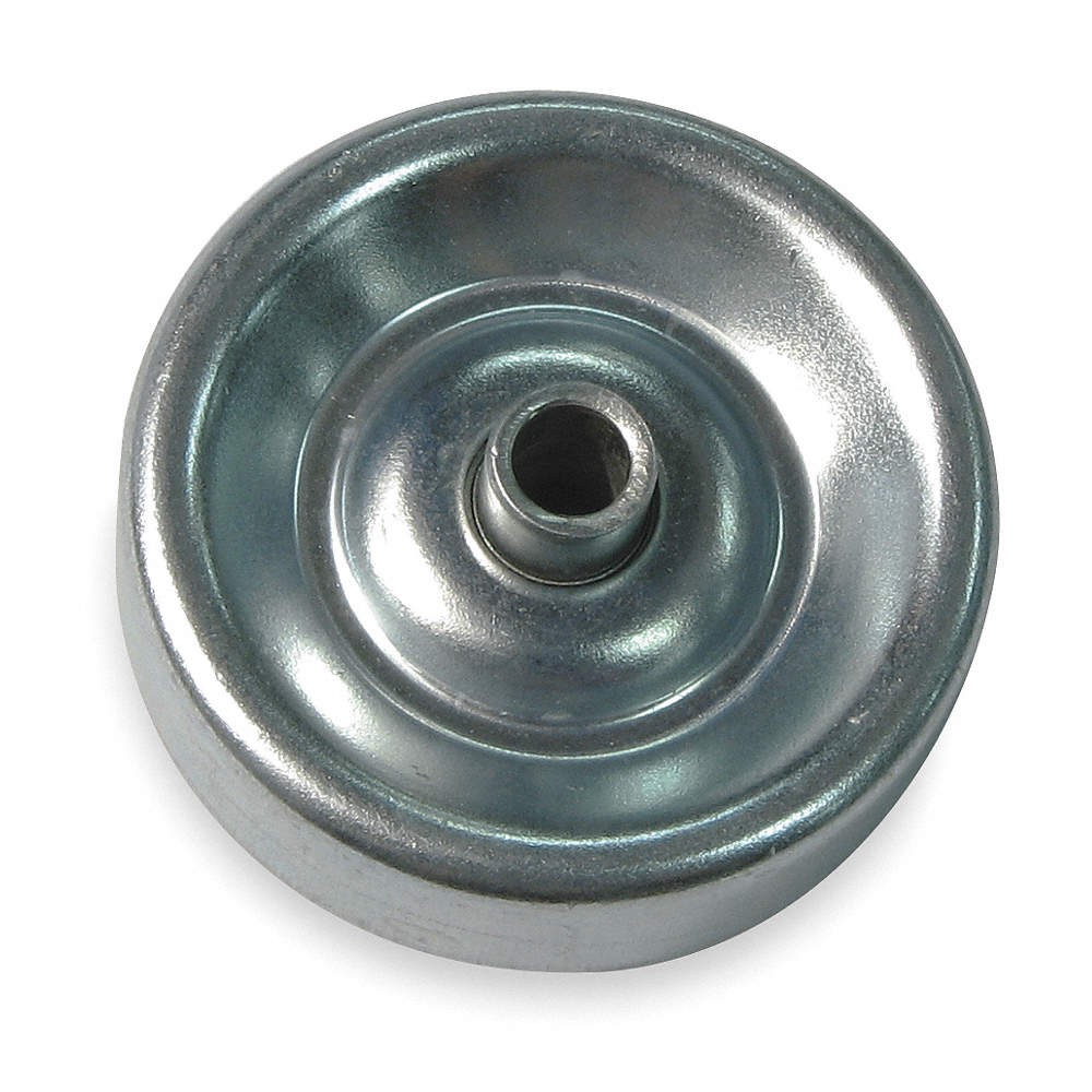 ASHLAND CONVEYOR SK 75  AL 50 PCS Skate Wheel,Alum,1-15/16"D,75 lb.,PK50 2WKP4