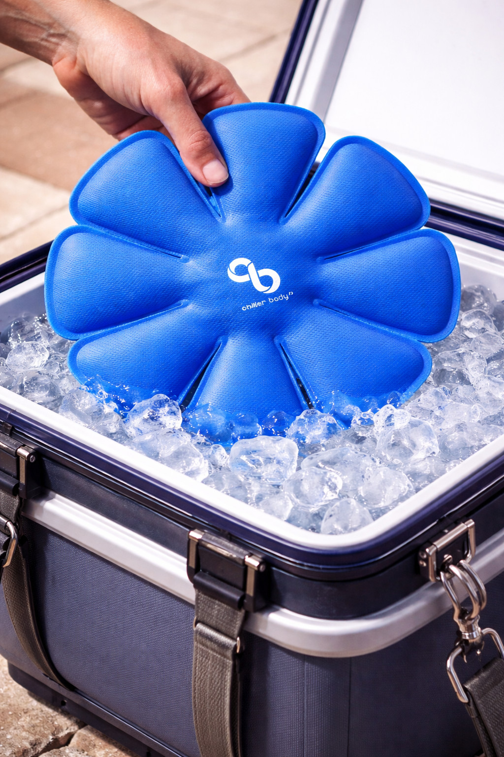 ChillerBody Reusable Cooling Hat Insert for Hard Hats, Helmets, Caps & More