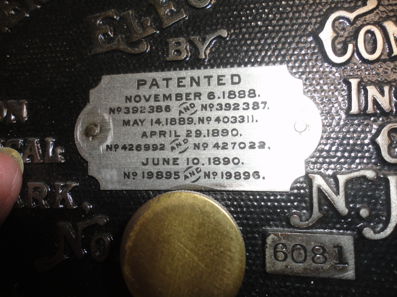 western electric voltmeter 1890