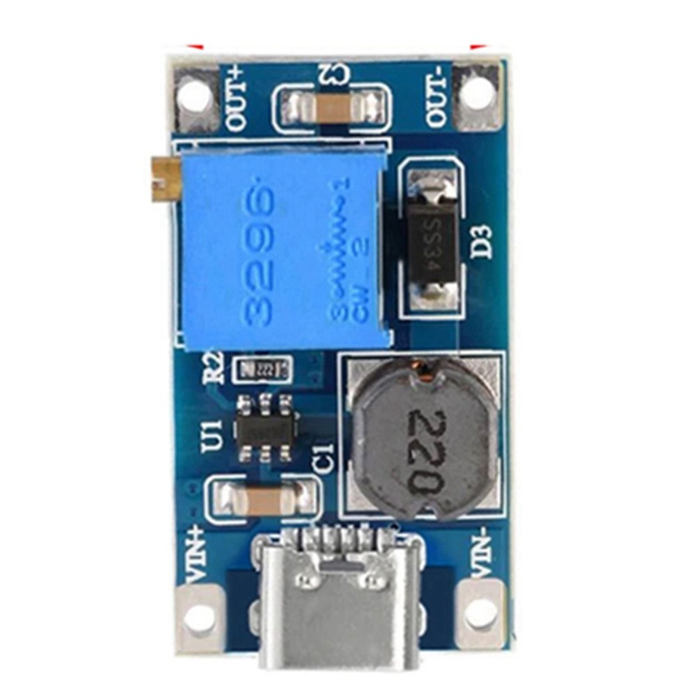5pcs 2A DC-DC Step--Boost-with Type-C-USB, Step--Boost-Conve9408