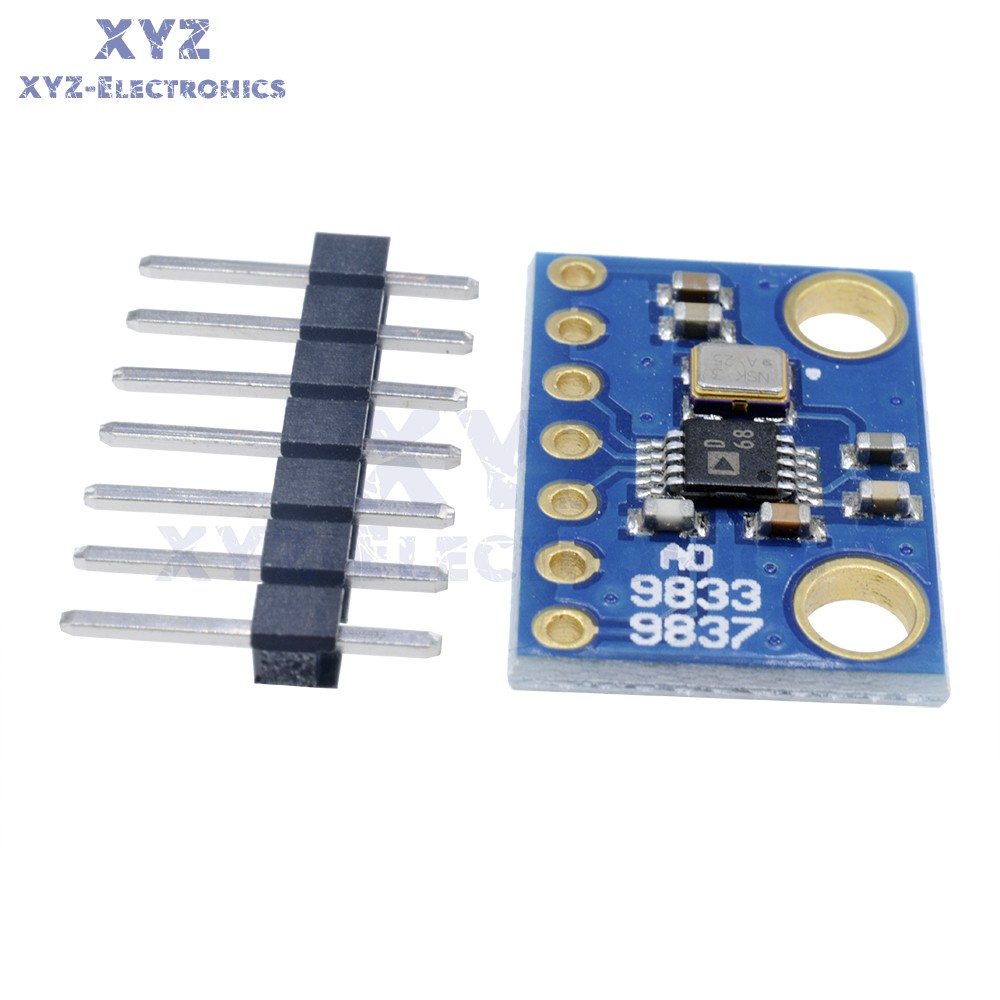1-10PC AD9833 DDS Signal Generator Programmable Microprocessors Sine Square Wave