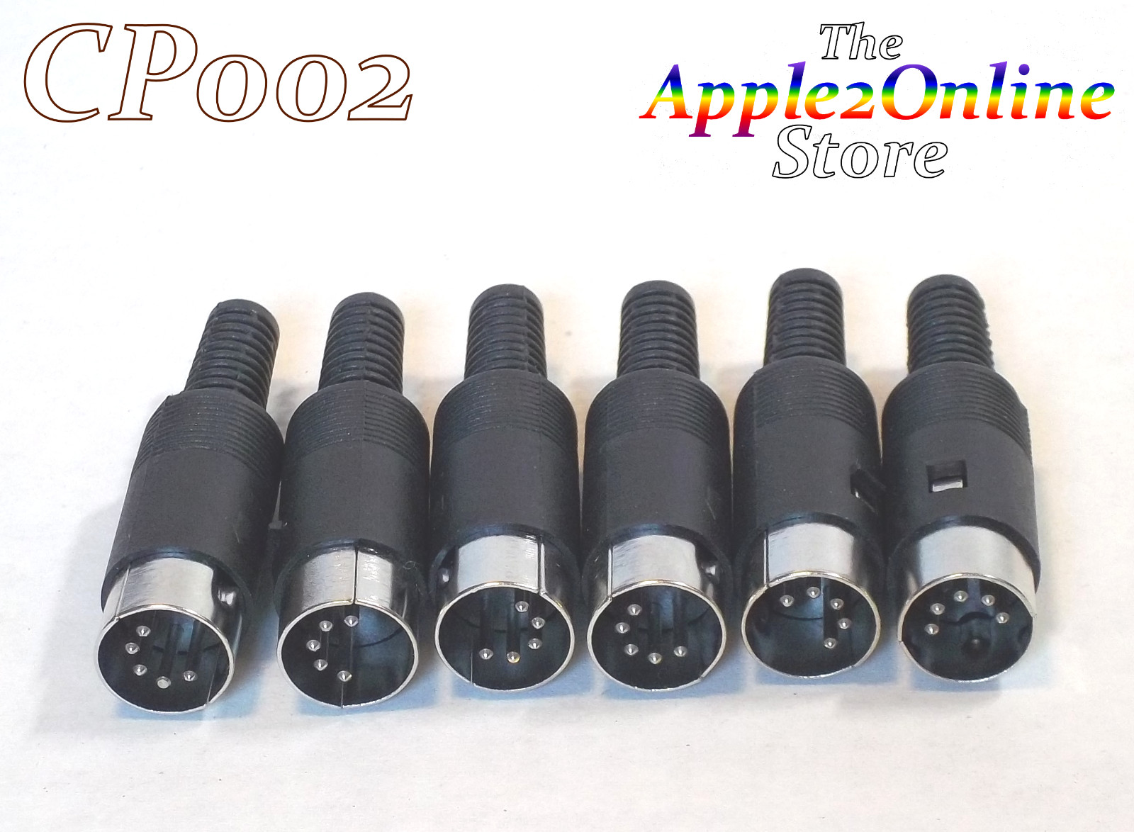 ✅ 🍎 Set of 6 DIN-5 MALE Connectors 💕