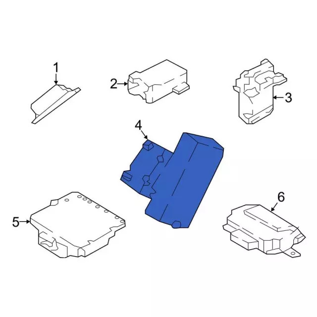 Genuine Ford Trailer Brake Control Module FL3Z-19H332-E