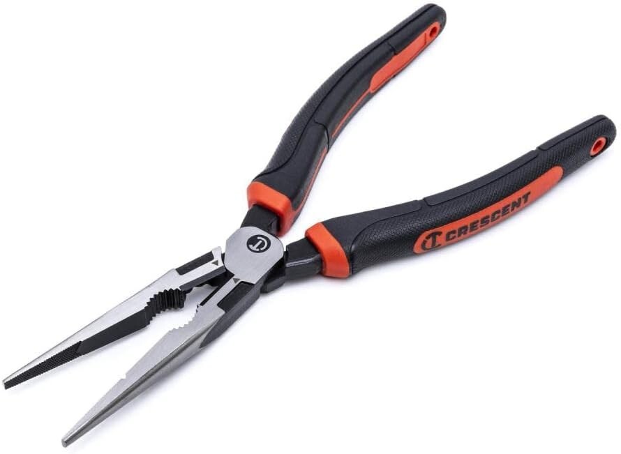Pliers 6" Long Laser Hardened High Leverage Joint Design Cross Hatched Jaw