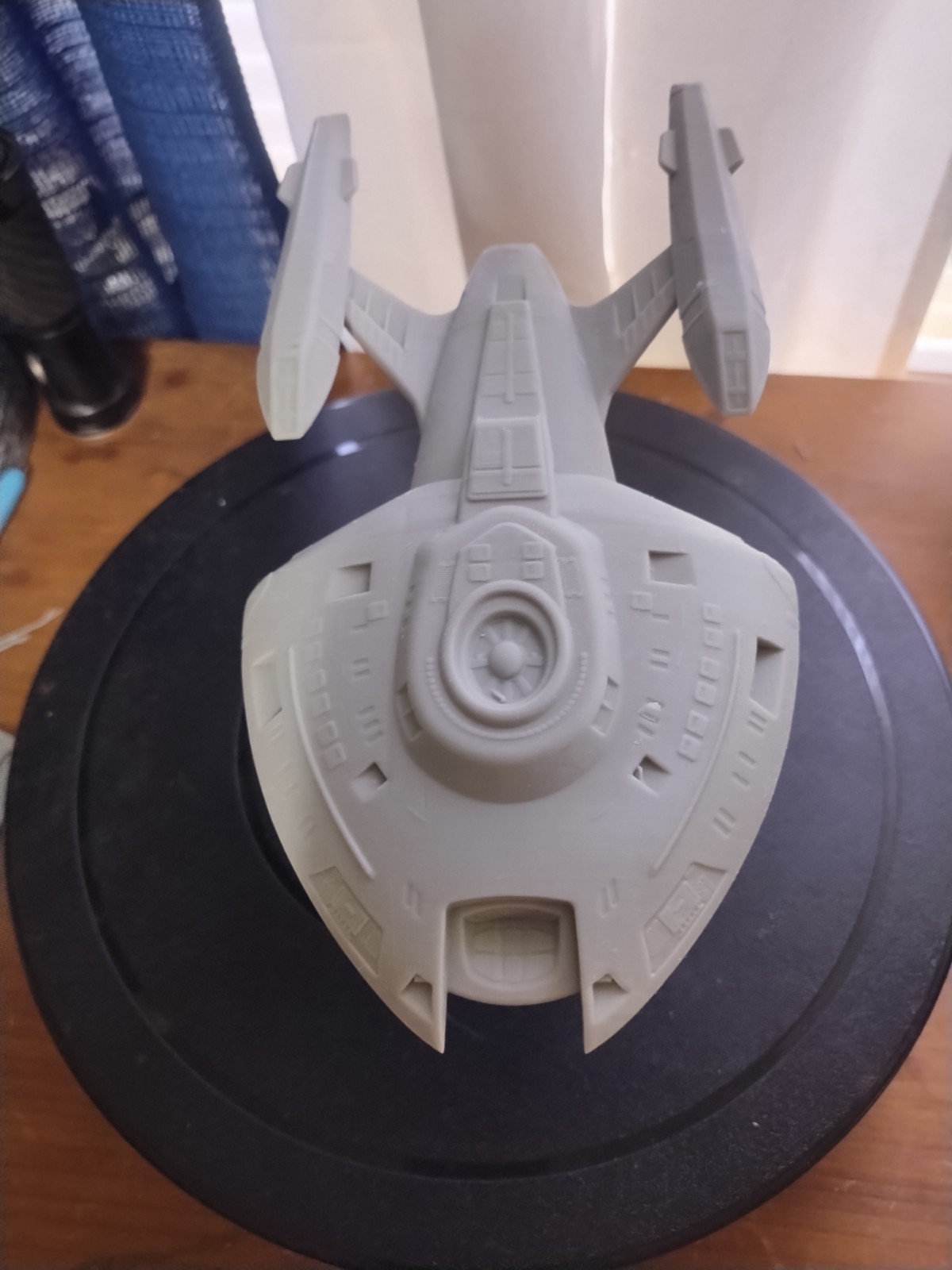 Star Trek Nova Class Starship 3d Resin Print 8"x4"