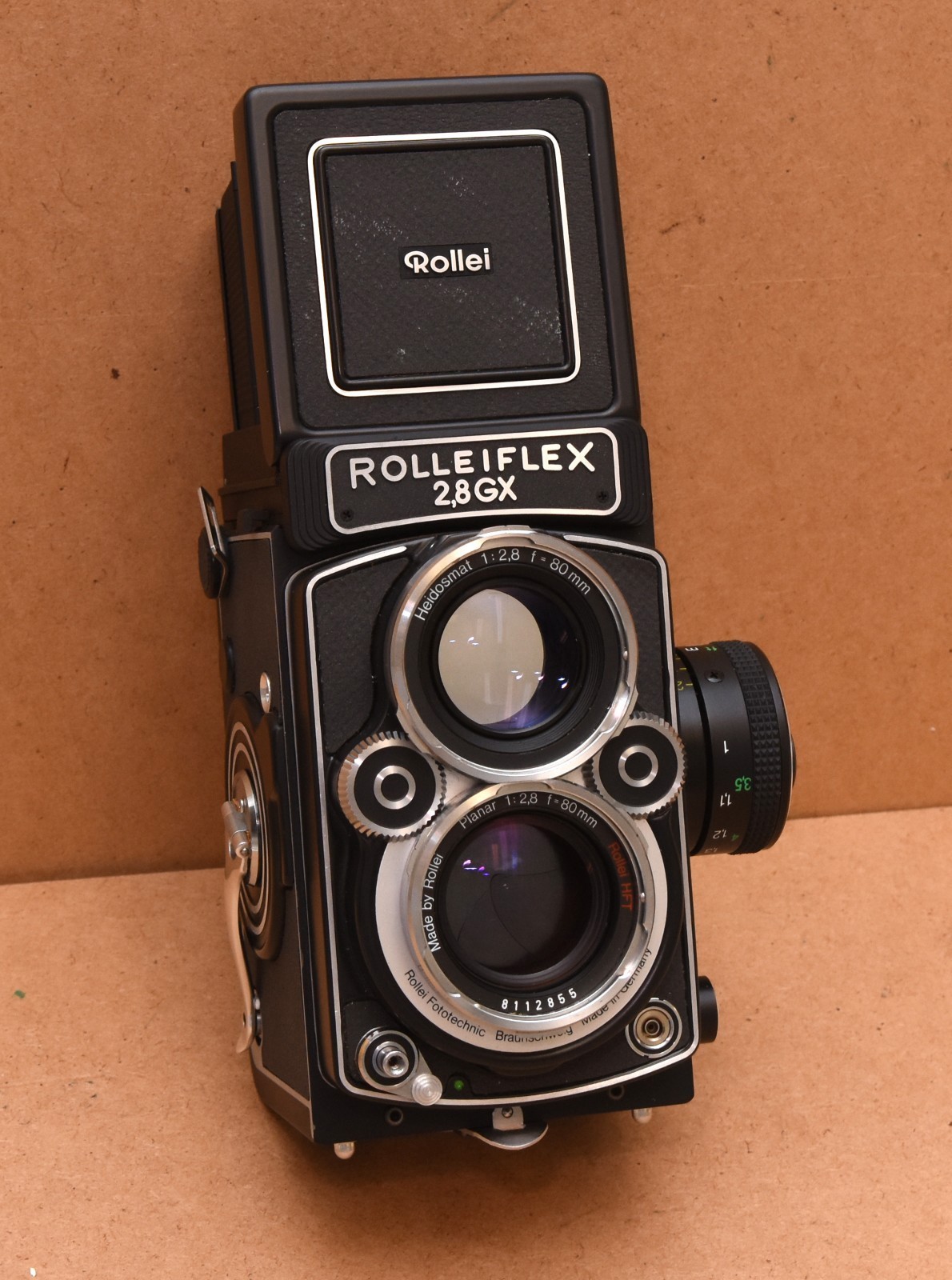 Rollei Rolleiflex 2.8 GX Expression TLR Camera Planar 80mm 2.8 HFT #9013344 99%