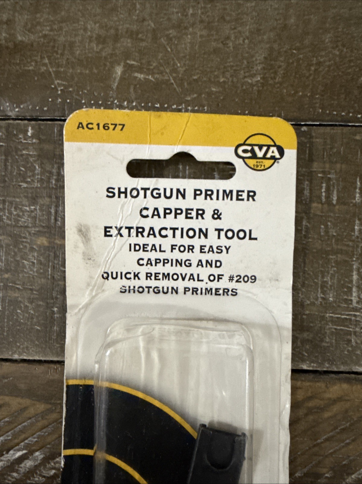CVA #209 Shotgun Primer Capper Extractor Tool AC1677 Capping Removal Shot Shells