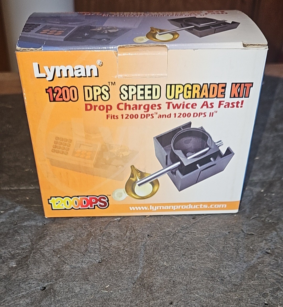 Lyman Precision Reloading Powder Scale & (New) Lyman 1200 Dps Speed Upgrade Kit