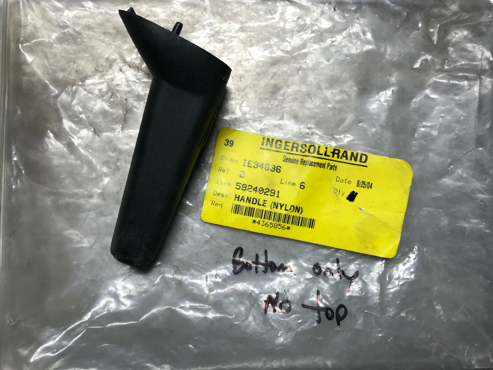 59240291  GENUINE Ingersoll Rand  HANDLE BASE w/ NO TOP/CAP  RM59240291
