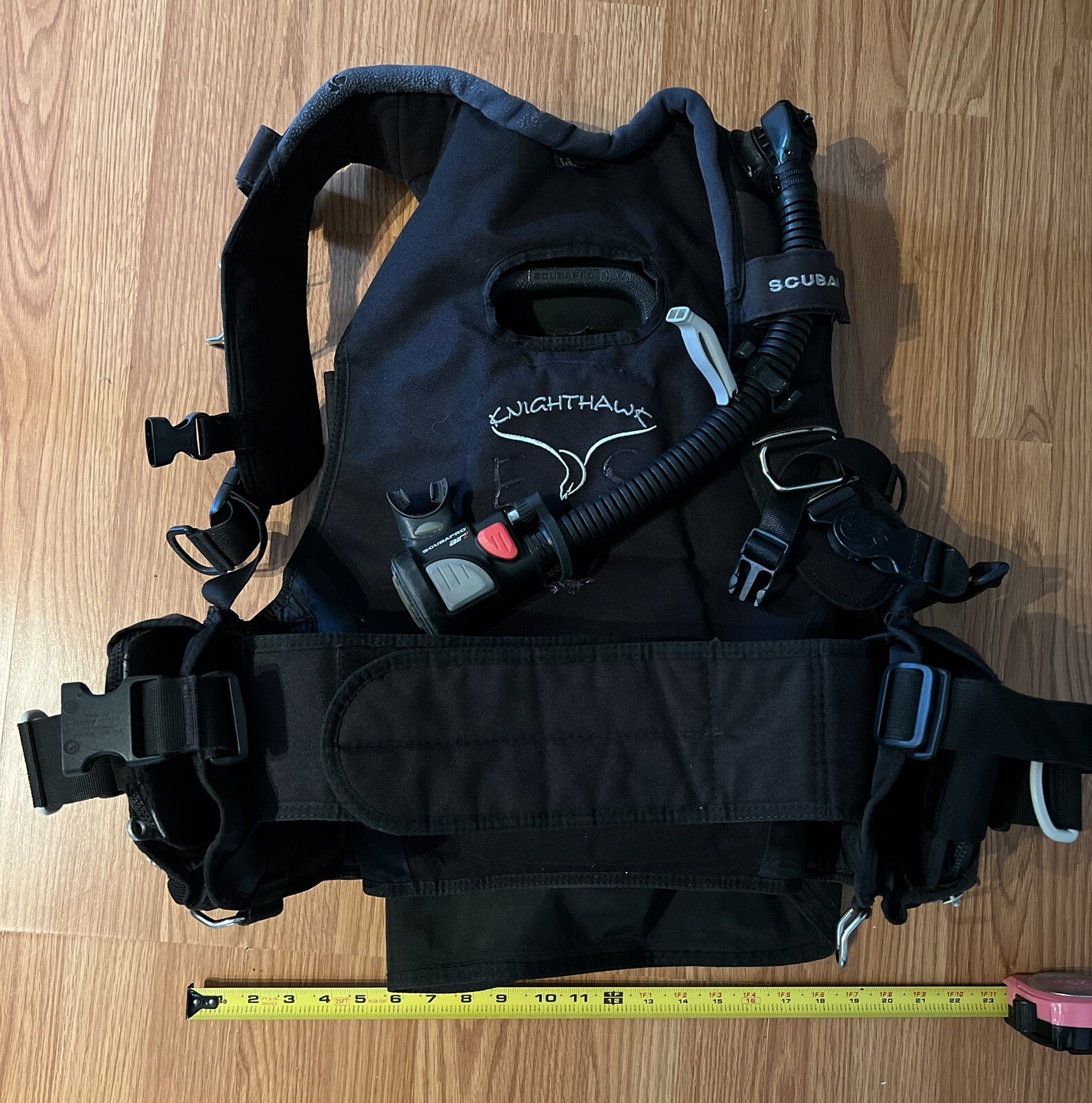 2005 Scubapro Knighthawk Scuba Pro Air2 Buckle Weight System (see Description)