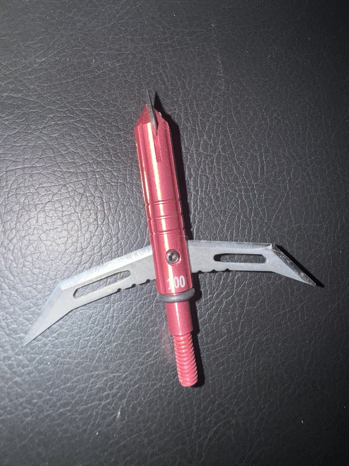 3 Heads. Xecutioner Expandable 100 Grain Broadhead Pink Edition FREE SHIPPING