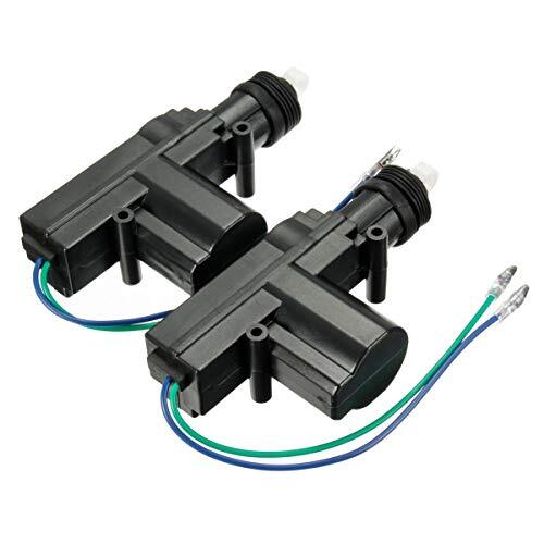 1 Set DC 12V 2 Wire Universal Car Auto Truck Heavy Power Door Lock Actuator Moto
