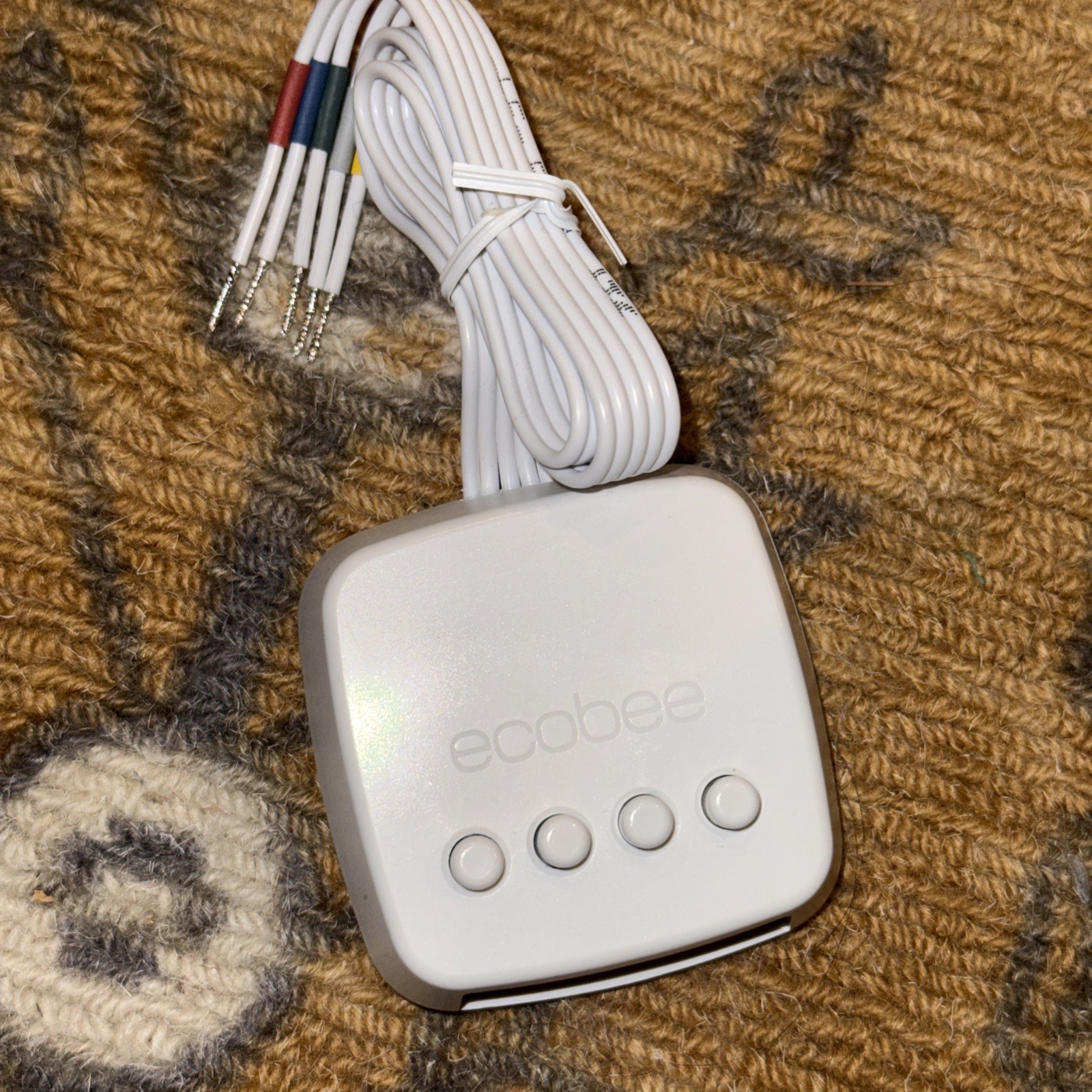 Ecobee Power Extender Kit PEK Thermostat Adapter Module/Wiring Harness -OPEN BOX