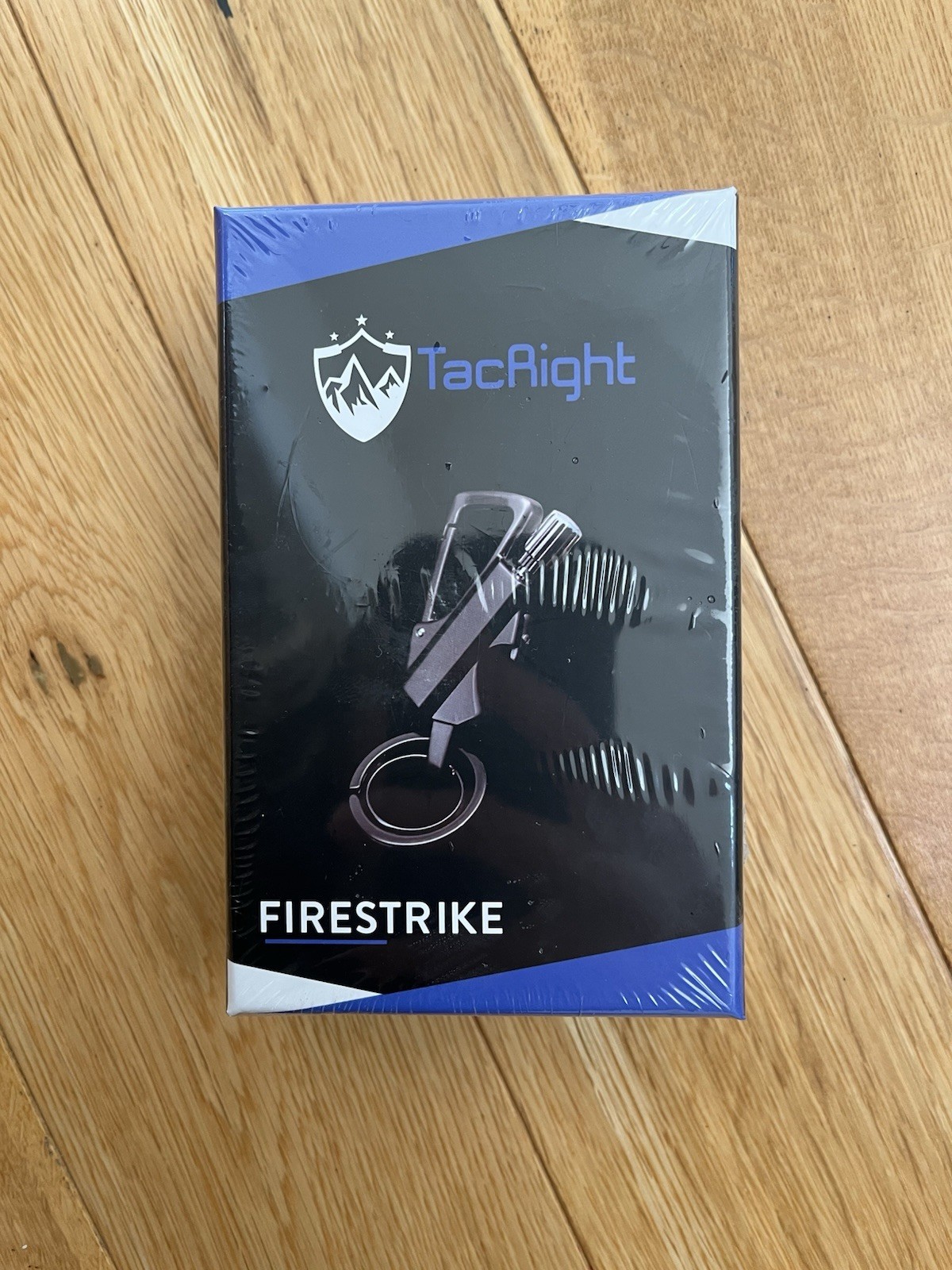 TacRight Fire Strike Key Chain Permanent Match Flint Fire Starter EDC Survival