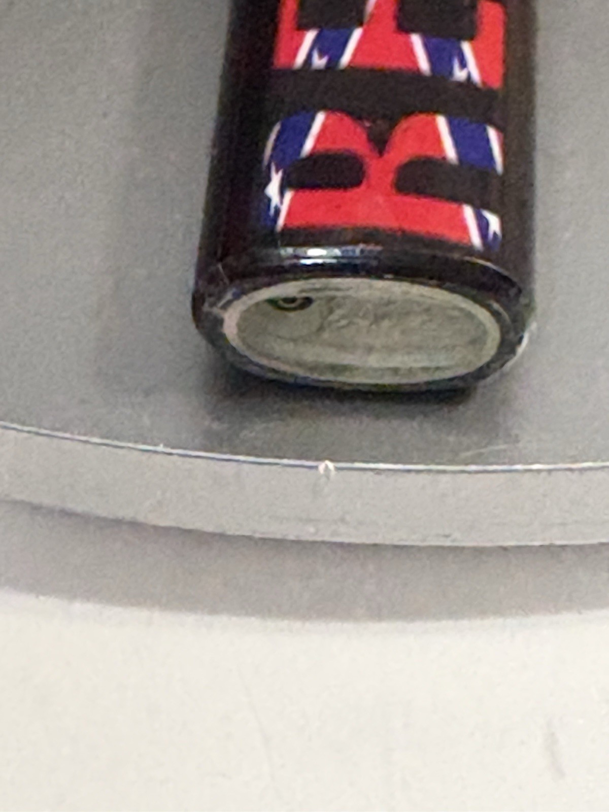REBELS Cigarette Lighter Refillable Black Red Blue Color (works Fine)