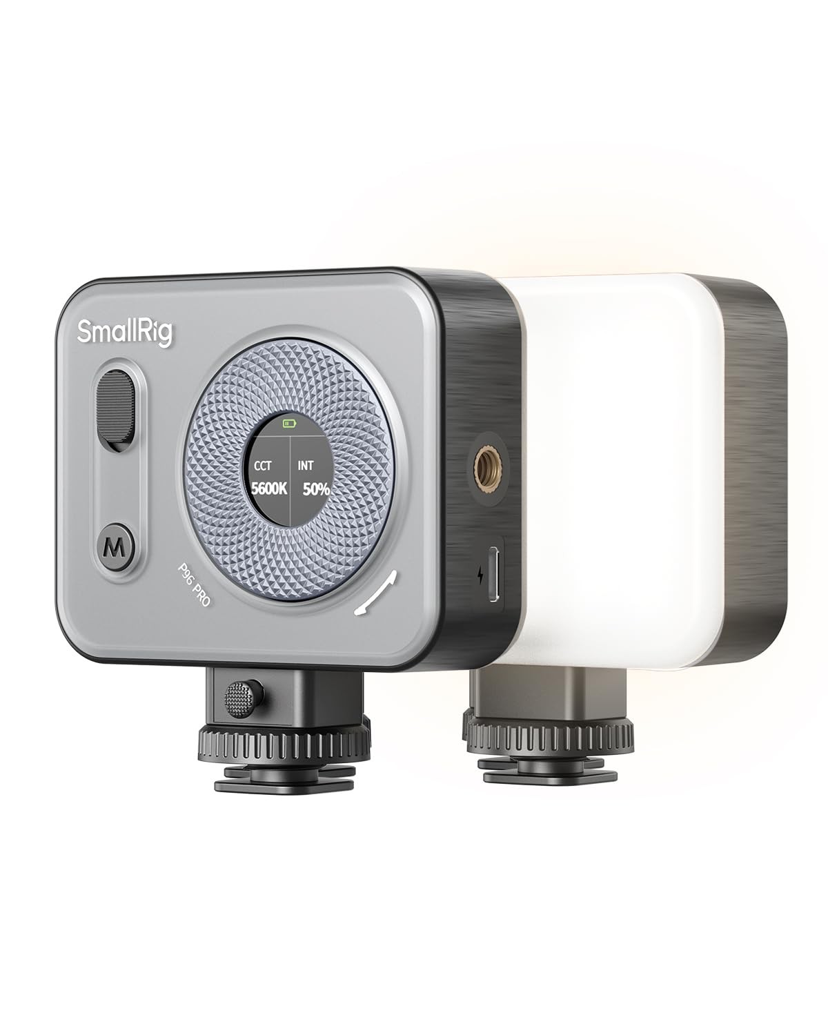 Vibe P96 Led Video Light, Portable Light for Photography, Cold Shoe Light, CR...