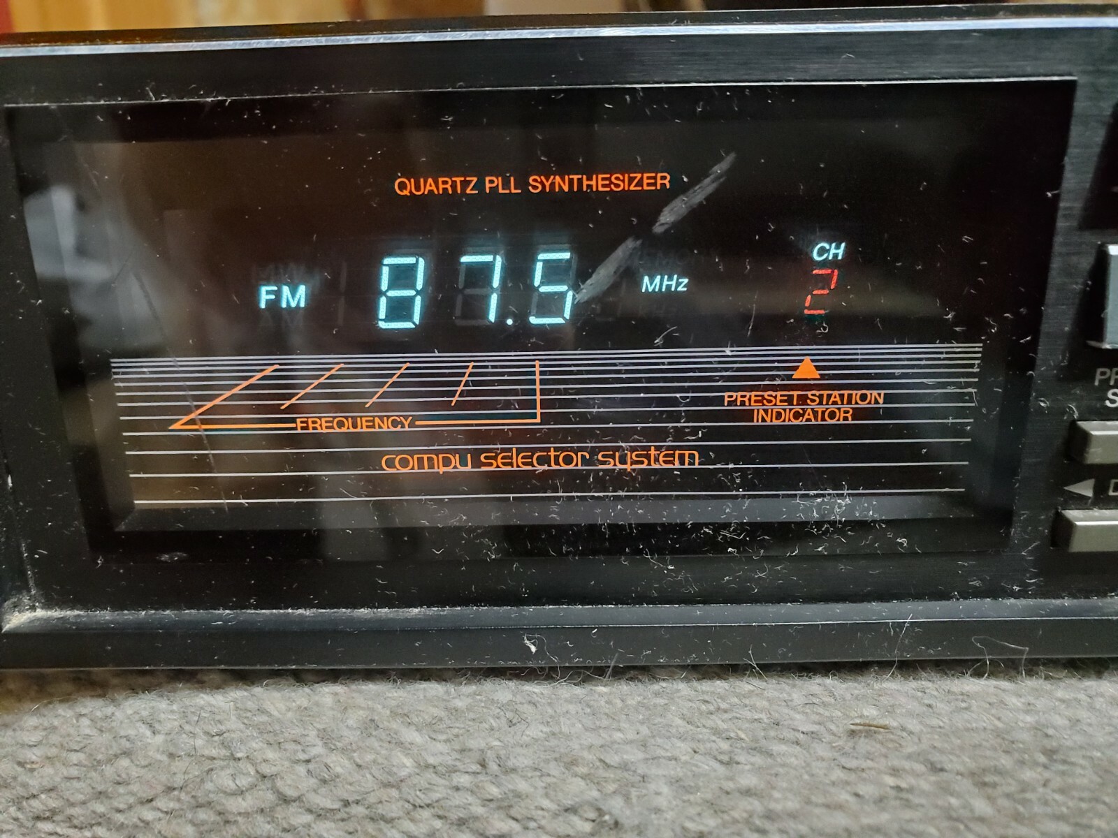 Sansui Classique T-730 Quartz PLL Synthesizer AM/FM Tuner Tested