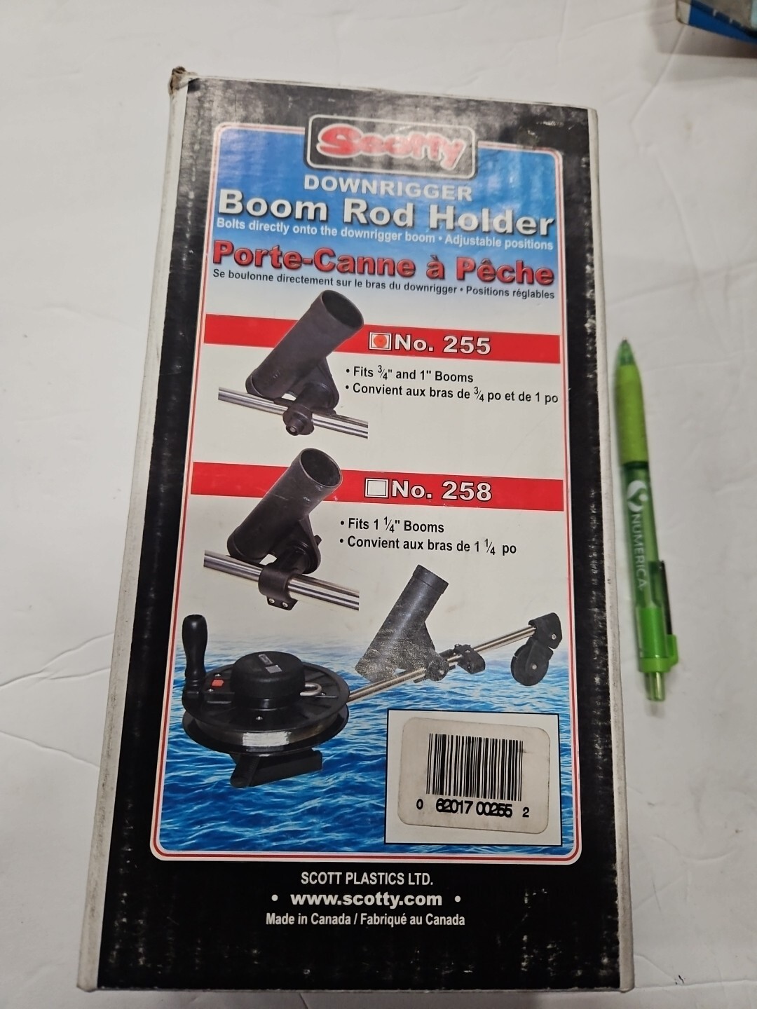 Scotty Downrigger Boom Rod Holder 255 NOS OEM R2S5