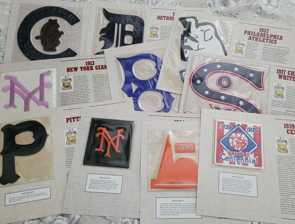 Cooperstown Collection W&W - 125 Years of Official Baseball Patches Pick a Patch