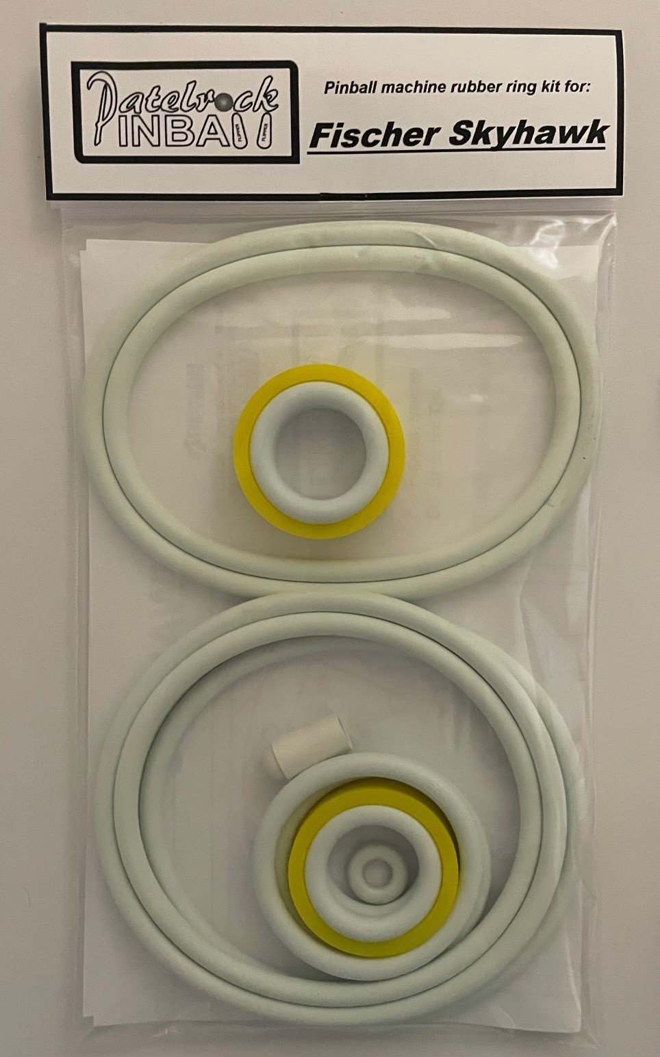 Fischer Skyhawk Pinball Machine Rubber Ring Kit**customize your kit**