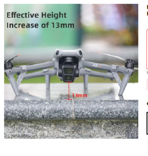 BRDRC Airdrop System for DJI Air 3/Air 3S Quick Release