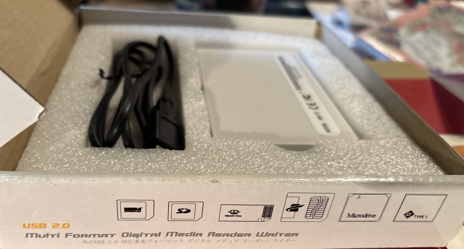 flashtron reader writerUSB2-0 multi format Digital Media Reader Writer with cd
