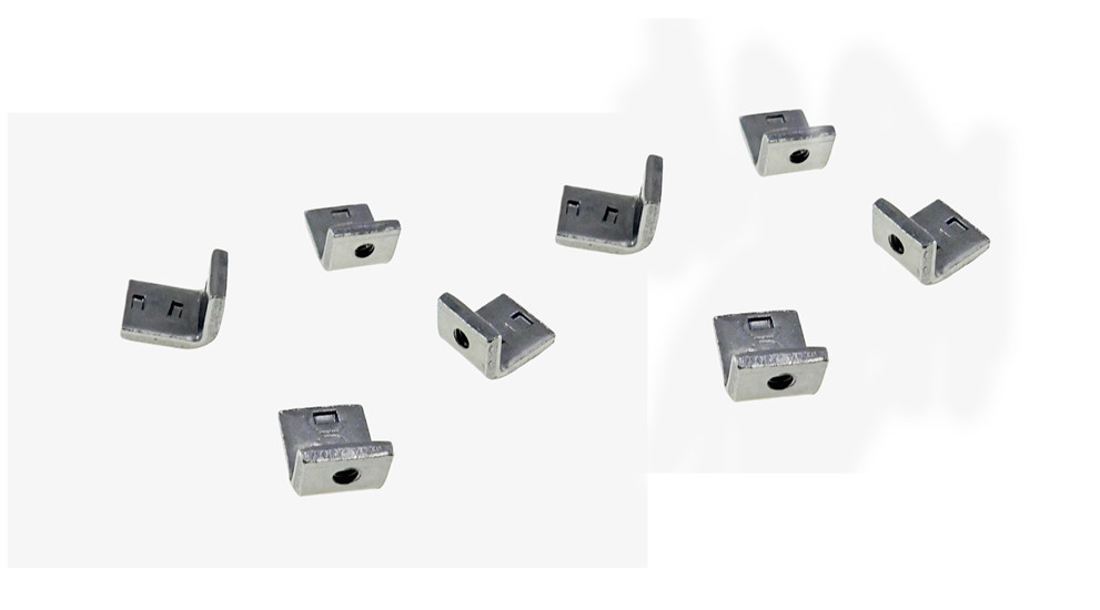 8 Pack #10-32 Right Angle Projection Weld Brackets      BT 1603