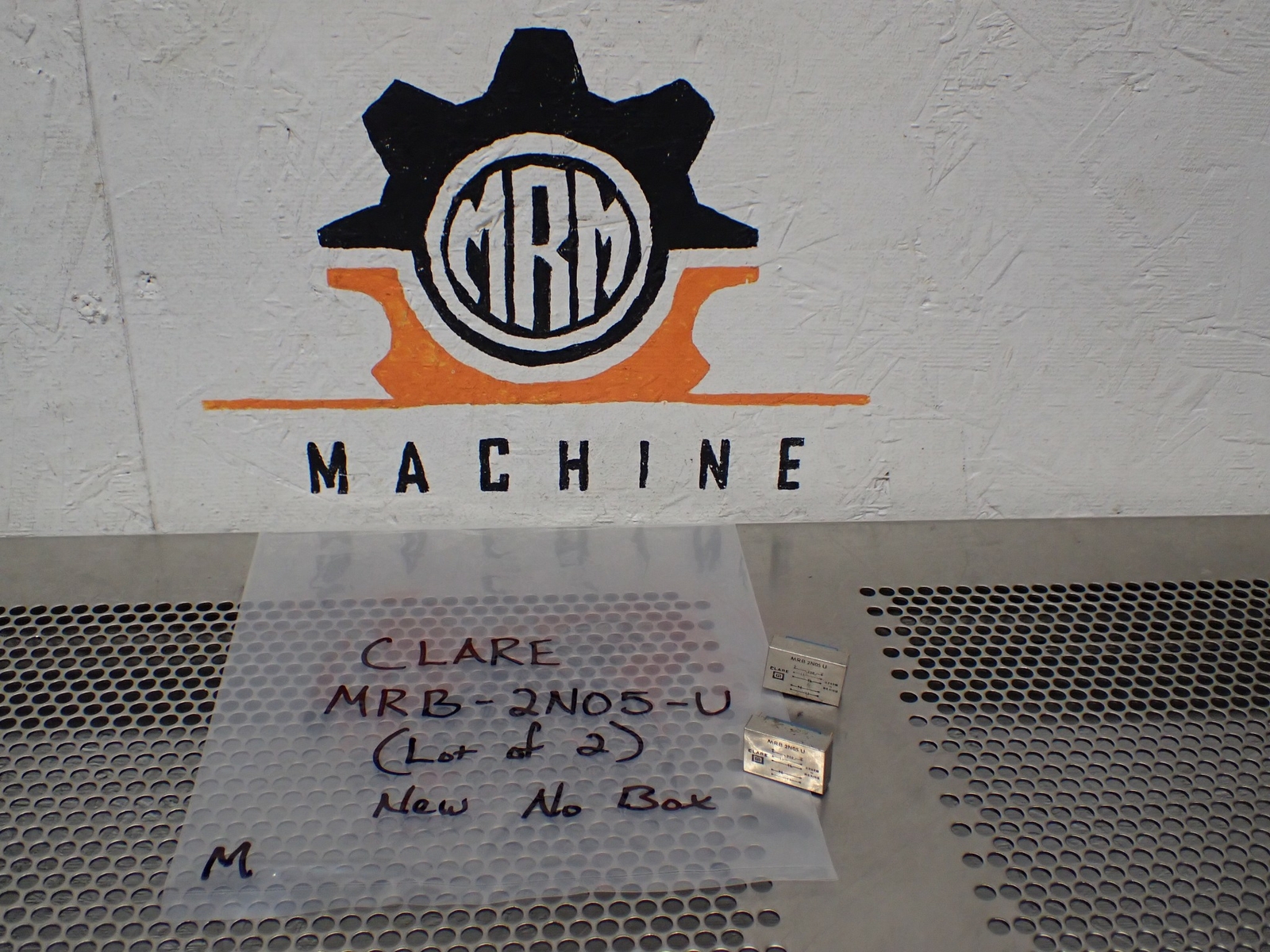 CLARE MRB-2N05-U Relays New No Box (Lot of 2) See All Pictures