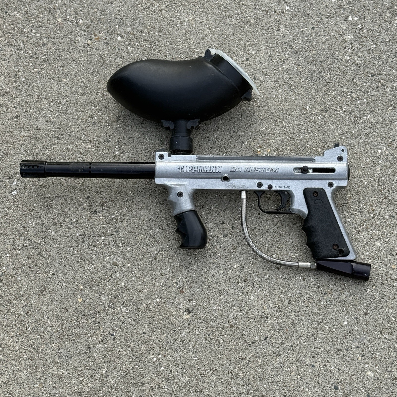 Tippmann Model 98 Custom Gen 1 OEM Silver Paintball Marker