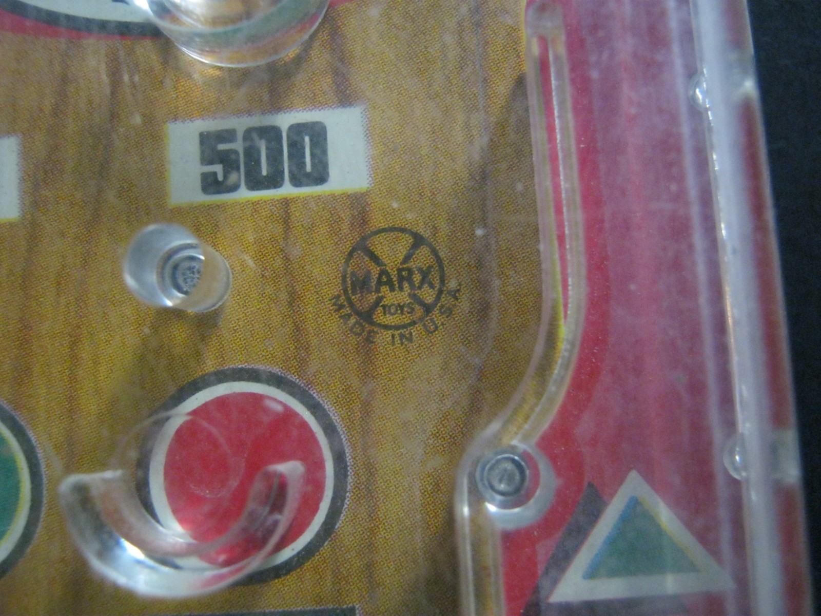 VINTAGE - MARX - PINBALL - FORTUNE WHEEEL