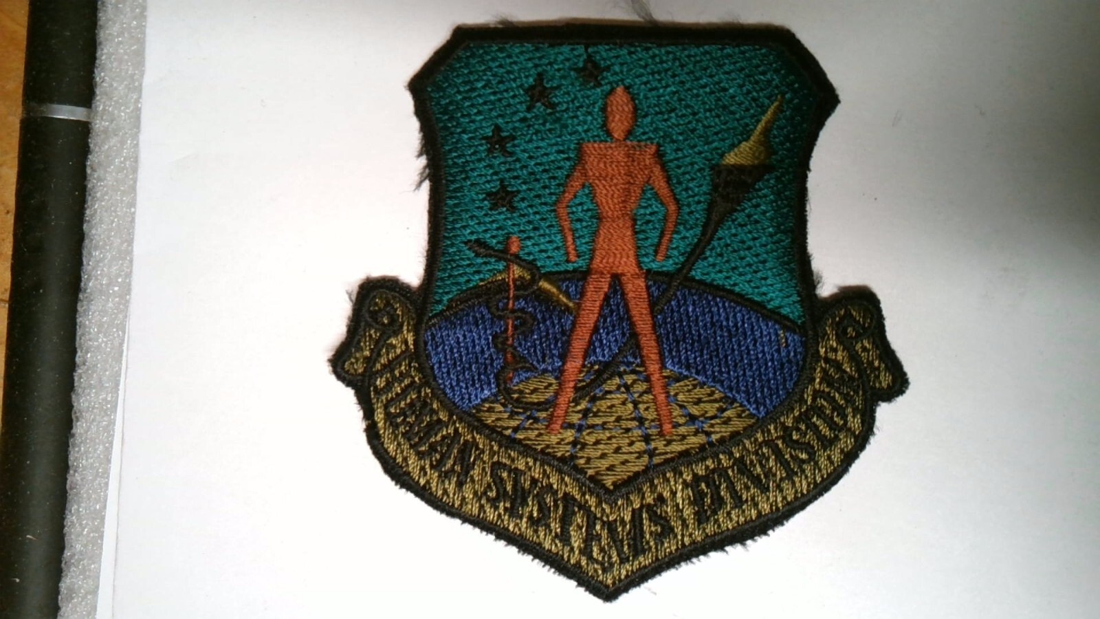 MILITARY PATCH US AIR FORCE SEW ON HUMAN SYSTEMS DIVISION